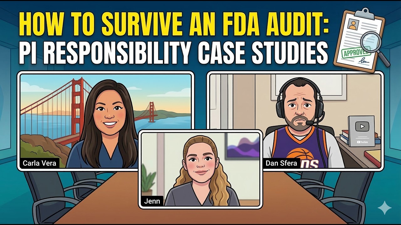 How to Survive an FDA Audit: Real Case Studies on PI Responsibility in Clinical Research