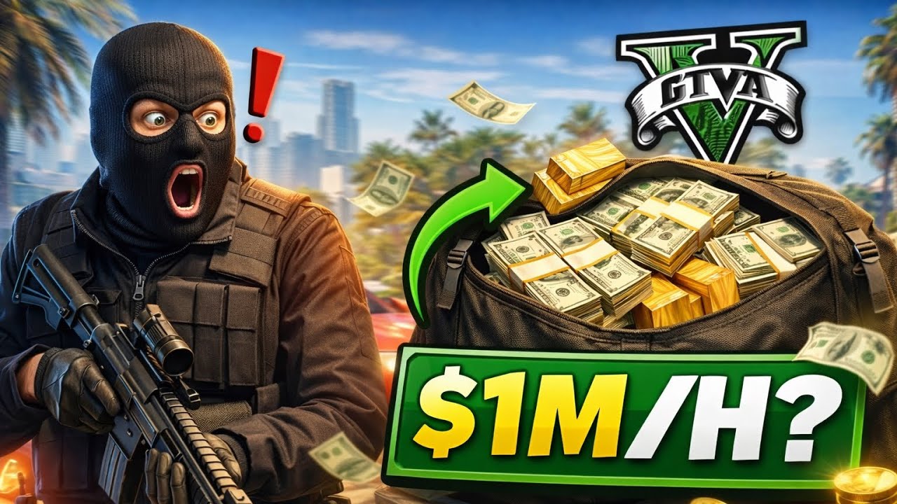 Nejrychlejší způsob jak vydělat peníze v GTA 5