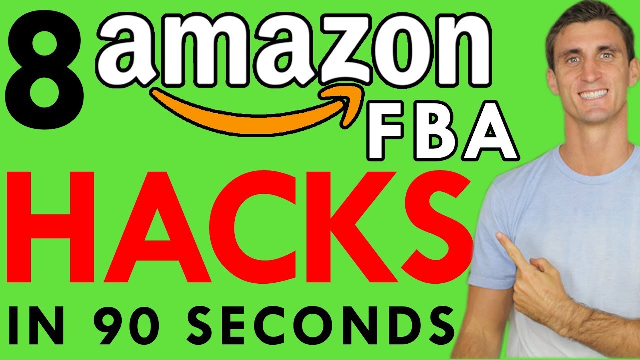 8 Amazon FBA Hacks in 90 Seconds!!