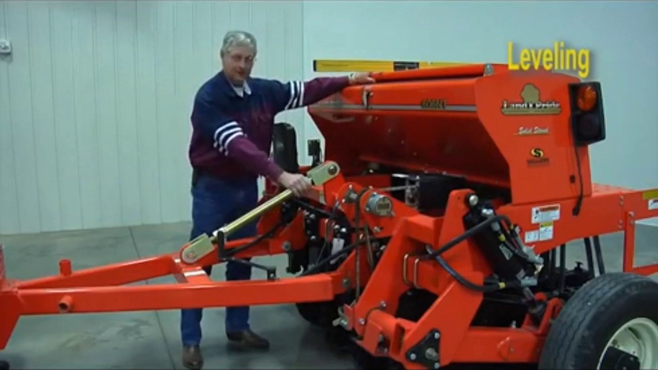 Land Pride 606NT No Till Drill Leveling Instructions