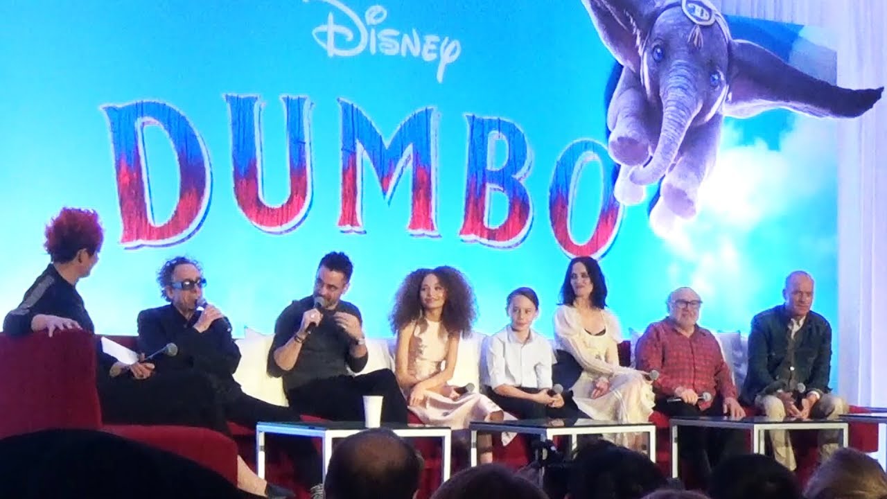 Disney's Dumbo Press Conference with Tim Burton, Michael Keaton, Eva Green, Danny DeVito +