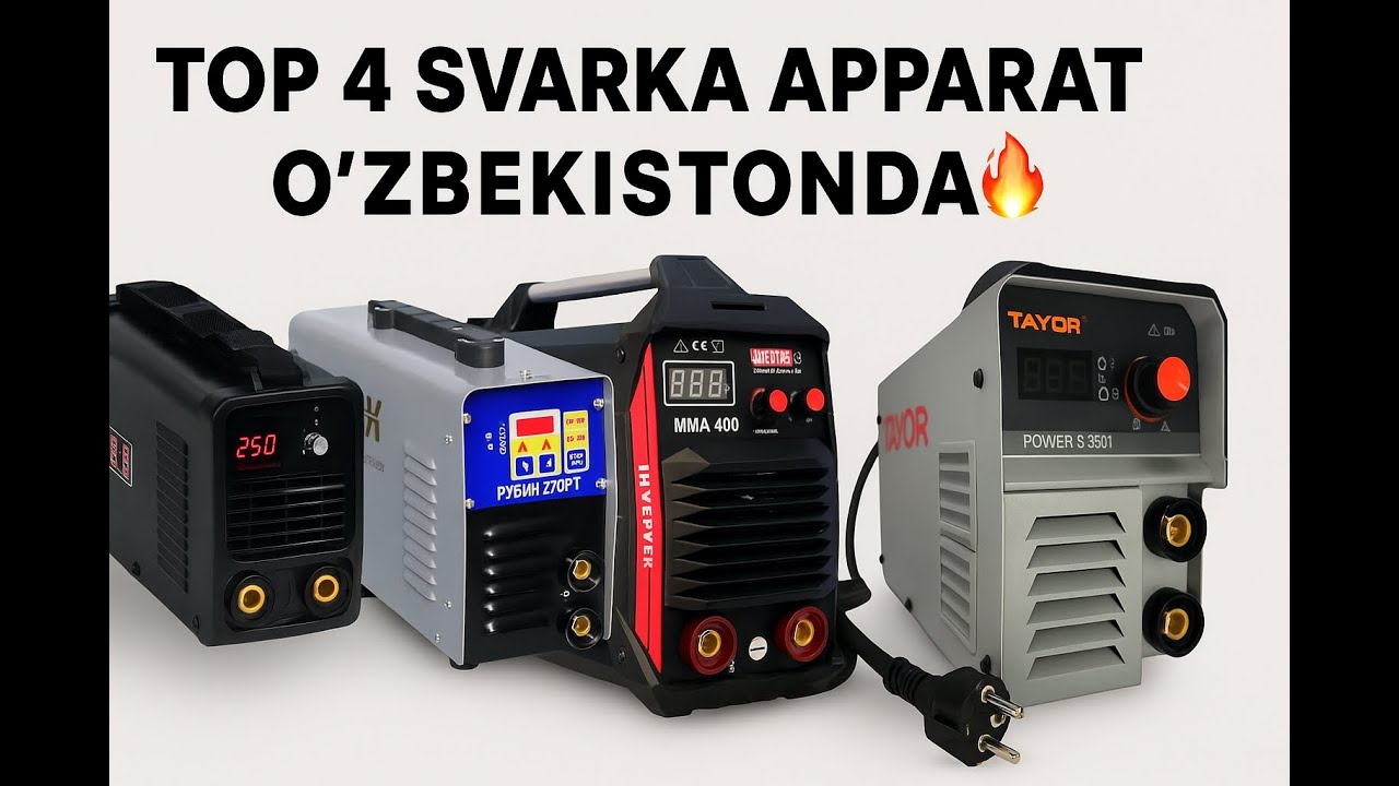 TOP 4 Svarka Apparat O‘zbekistonda 🔥 | Eng Kuchli Ustalar Tanlovi!