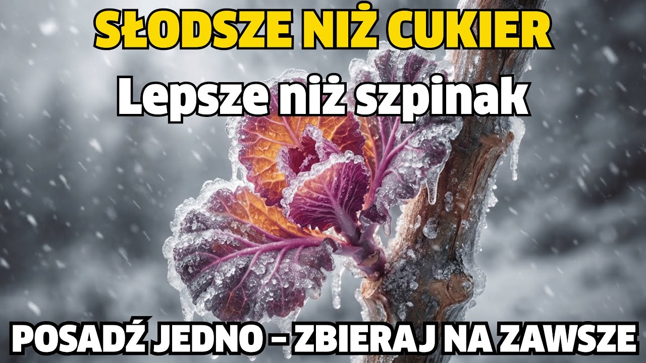 Lepsze niż szpinak. „Nieśmiertelne” warzywne drzewo, które karmi przez 20 lat (nie kupuj nasion)