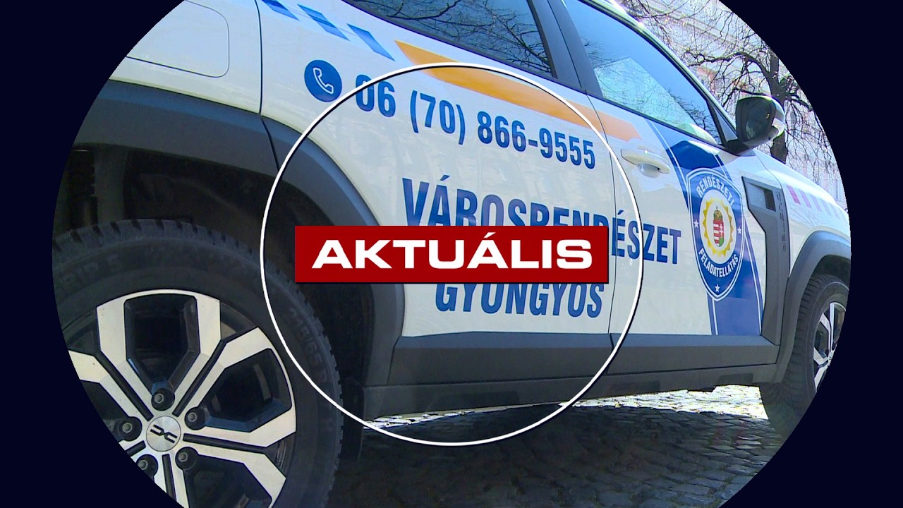 Első út - munkába állt a városrendészet új autója - Aktuális 2026.02.26