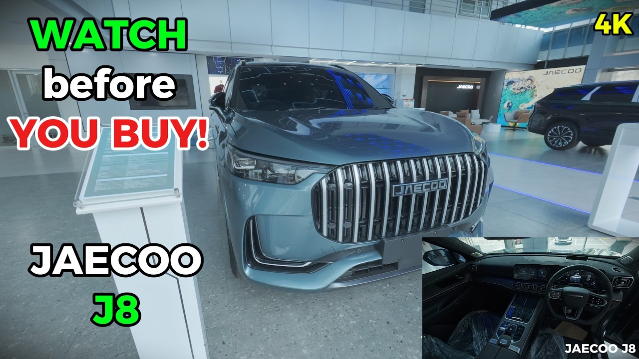 JAECOO J8 Luxury Interior & Exterior Walkaround, 4K