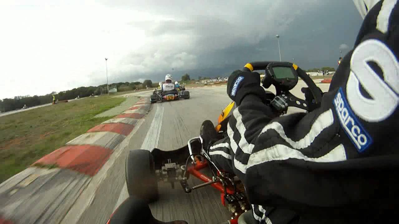 Trofeo Nazionale Karting 2011 Triscina Finale 125 Simone Colombo onboard cappottamento kart crash