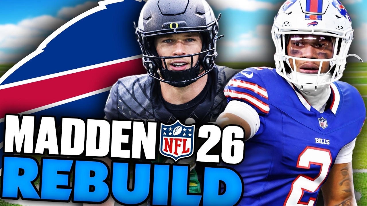 I Drafted an 85 Overall Rookie! Rebuilding The Buffalo Bills on Madden 26 Franchise