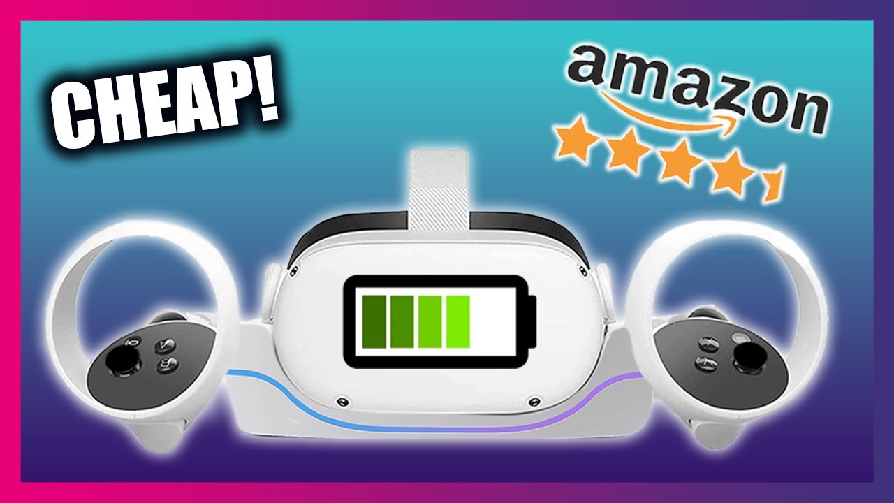 Best Budget Charging Dock For Your Quest 2 | Anker Charging Dock Alternative (Amazon Review)