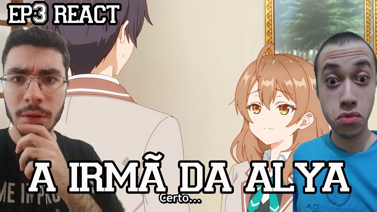 A IRMÃ DA ALYA, ROLOU UM CLIMA ? - Tokidoki Bosotto Russia-go Episódio 3 REACT