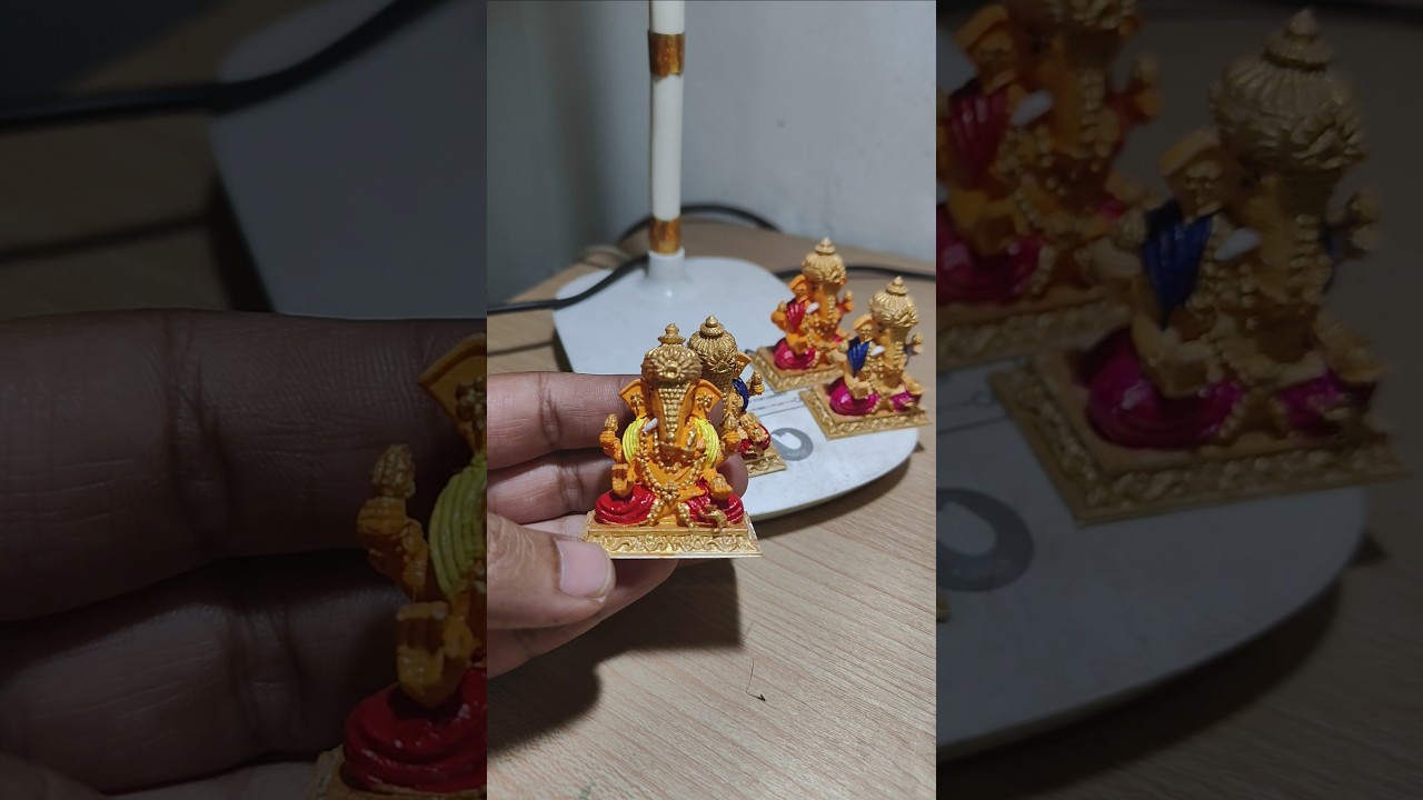 shiv ji and ganesh ji colored after 3d print #3dprinting #3dprinted #3d #3dprint
