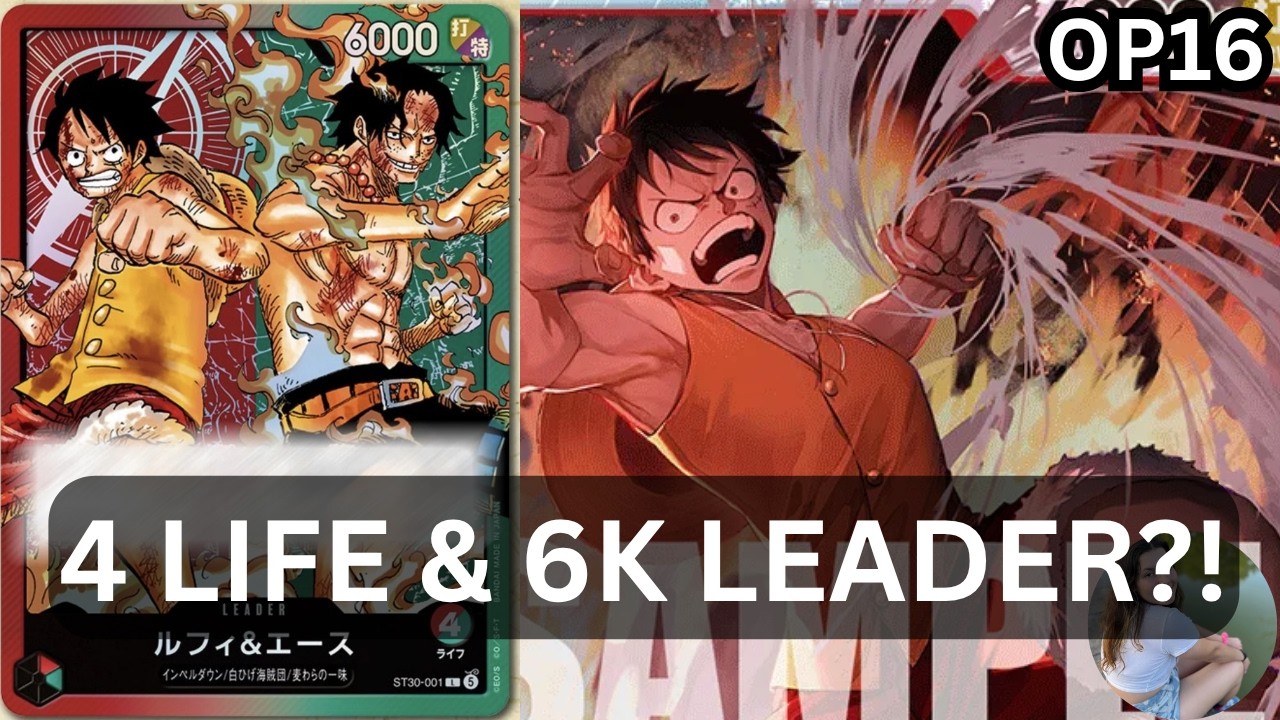 Этот новый лидер на 6К &mdash; ЛУЧШАЯ агро-колода в One Piece! (ST30 Эйс/Луффи)
