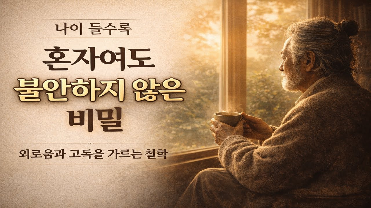 혼자여도 불안하지 않은 사람의 조건 | 외로움과 고독을 가르는 철학적 거리 | 쇼펜하우어, 몽테뉴의 지혜