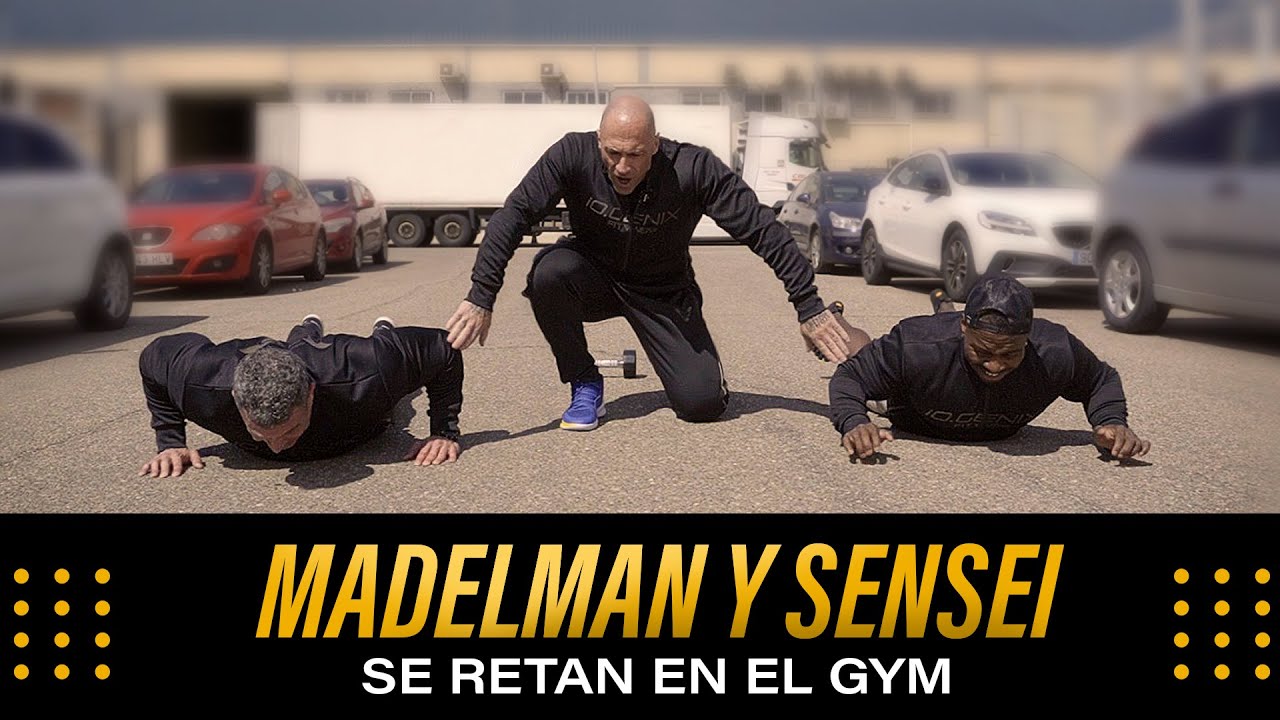 MADELMAN Y SENSEI JUNTOS || ENTRENAMIENTO BRUTAL BY ROBERTO DEL AMO
