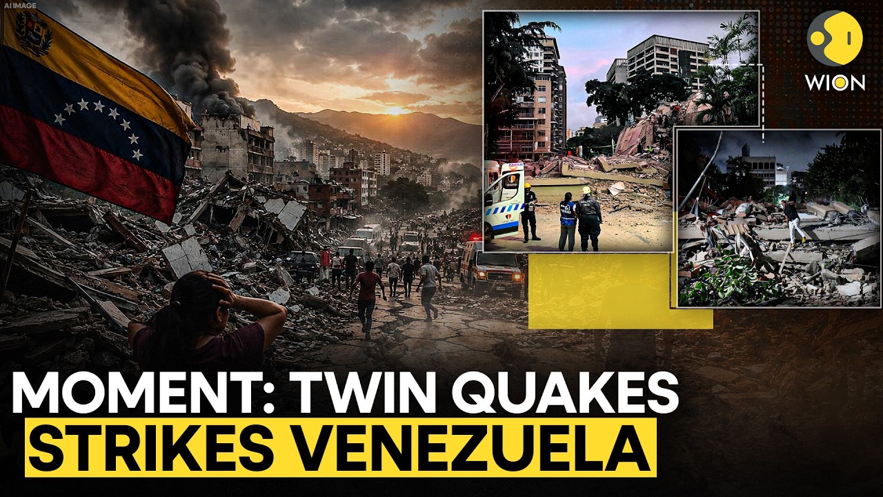 Venezuela Earthquake | Watch: Twin Quakes Rattle Venezuela, Cause Widespread Damage | WION Originals
