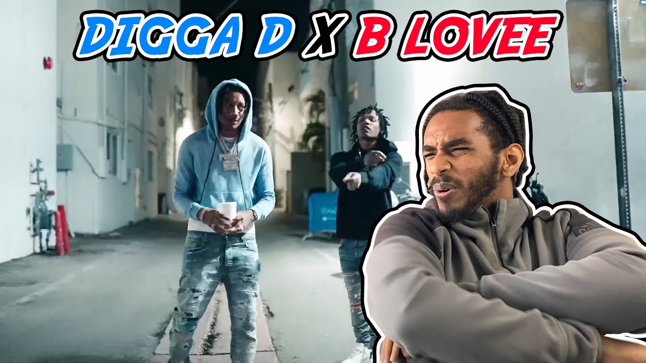 HUGE UK x US LINK UP! Digga D X B Lovee - What You Reckon? REACTION! | TheSecPaq