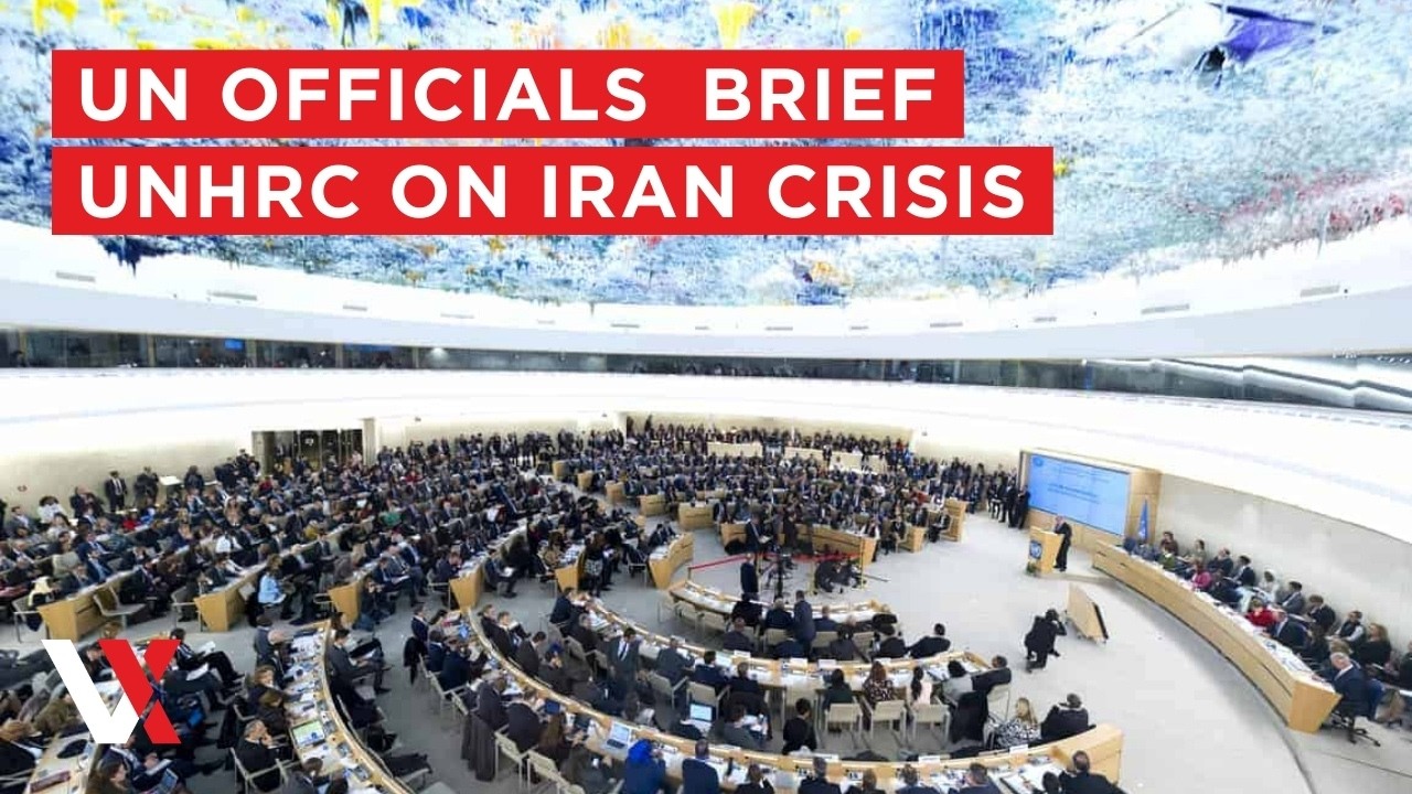 LIVE | UN Special Rapporteur Briefs Human Rights Council On Iran Crackdown | VERTEX