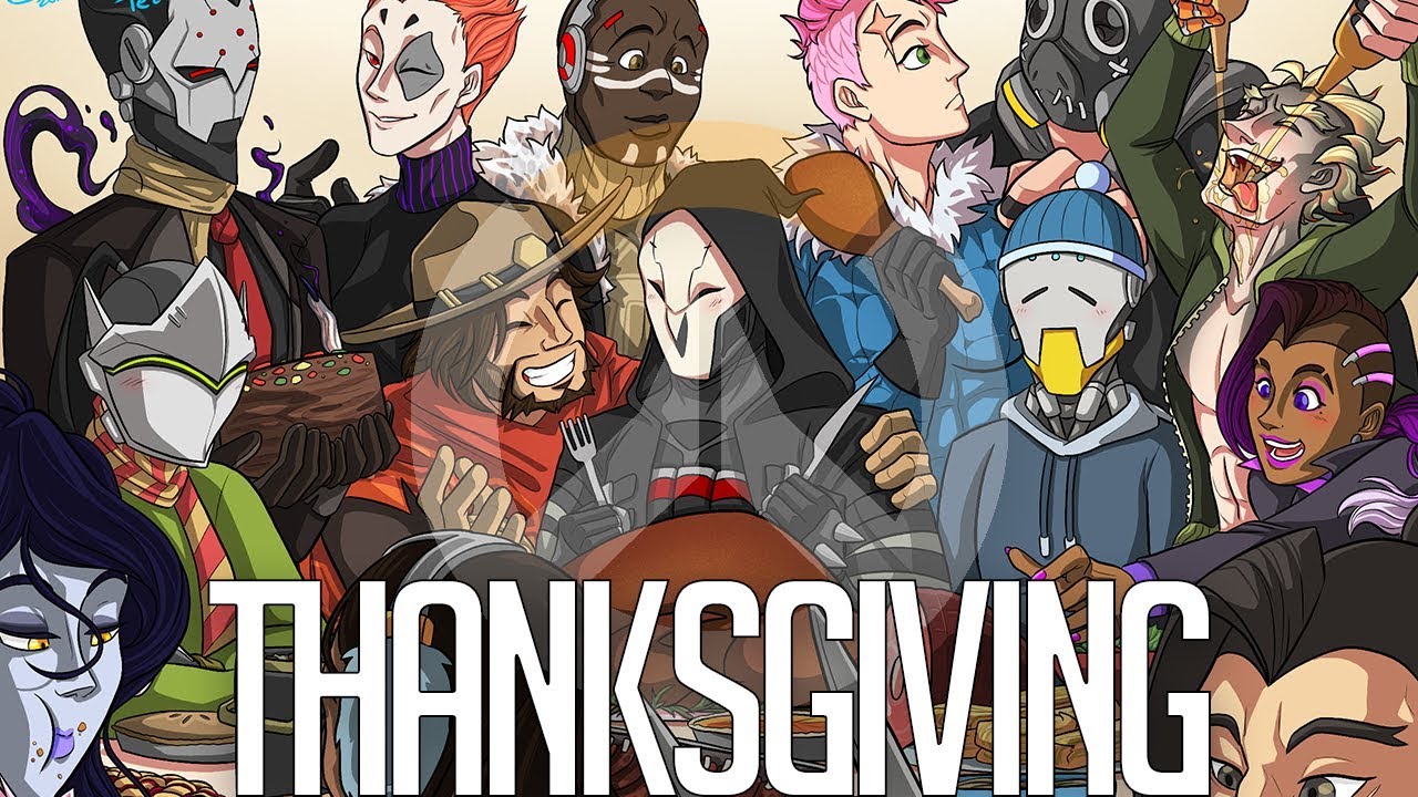 Thanksgiving | Overwatch Comic Dub (ft. SeigiVA, Millie VA, C_Squint)