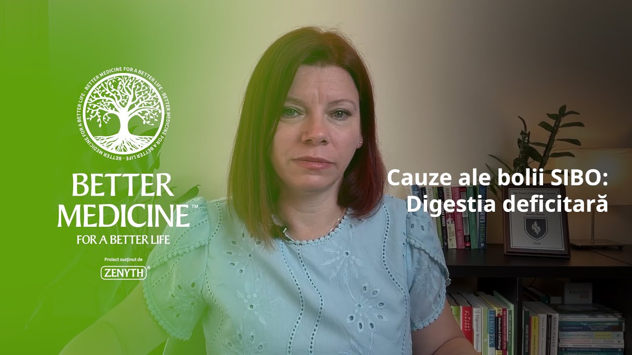 Cauze ale bolii SIBO: Digestia deficitară - Maria Plăiaș