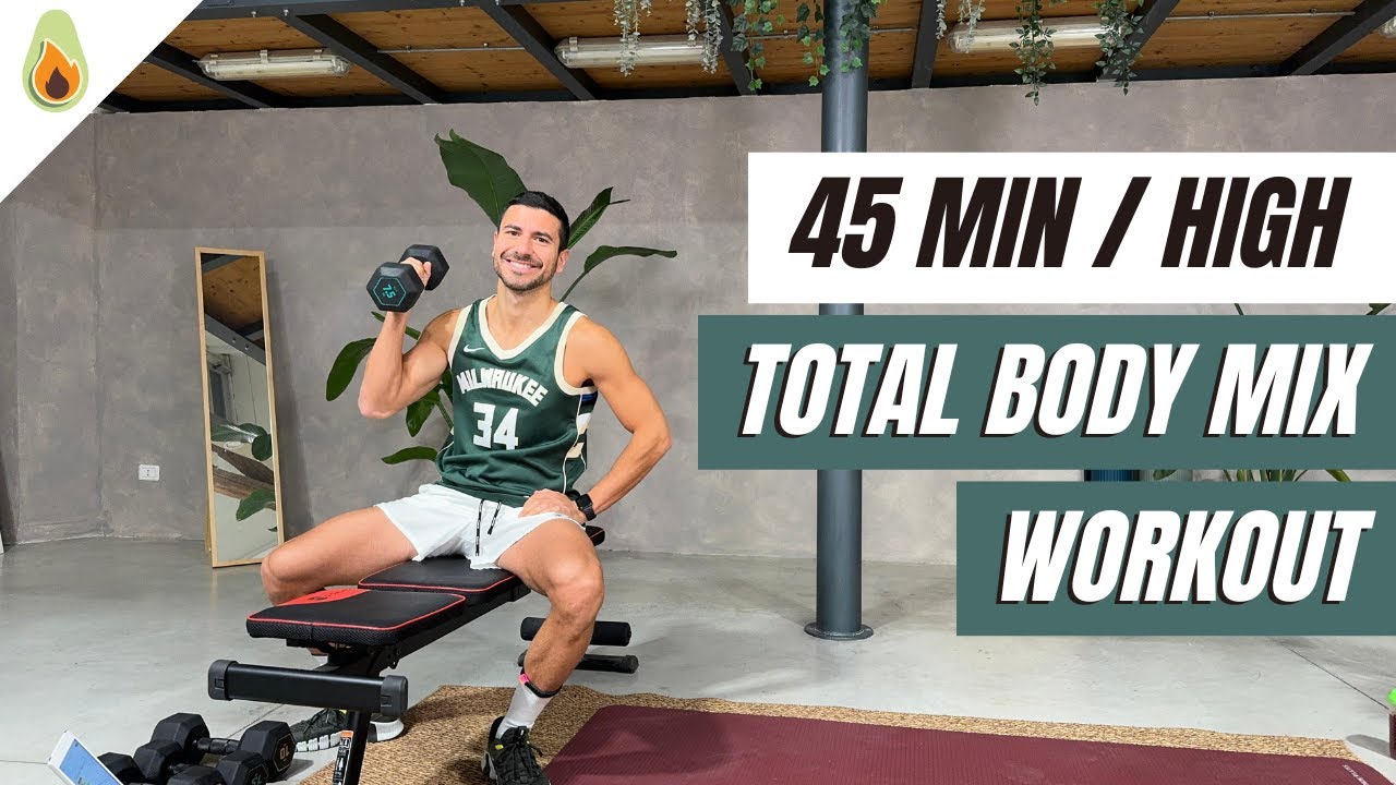 💪 TOTAL BODY MIX | Allenamento muscolare e HIIT | Cotto al Dente