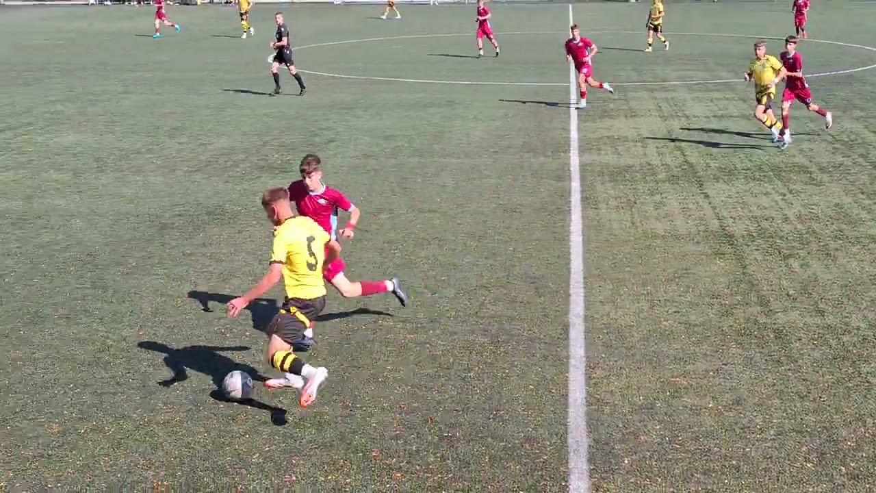 Септември София 1:1 Ботев Пловдив. Елитна U16 Група, набор 2009. 1-во полувреме.