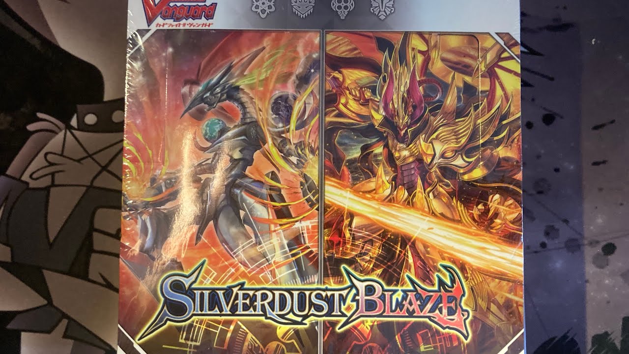 Cardfight vanguard silverdust blaze box opening 