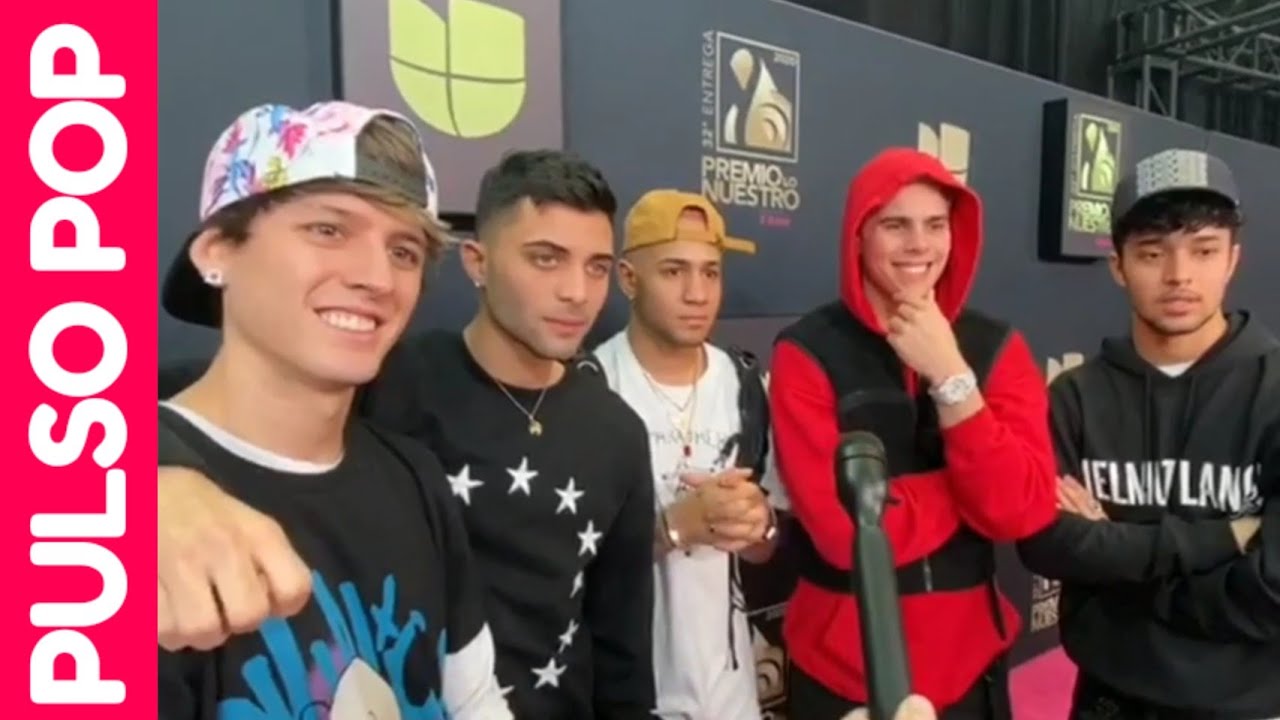 CNCO backstage en los ensayos de PREMIO LO NUESTRO 2020 | Entrevista