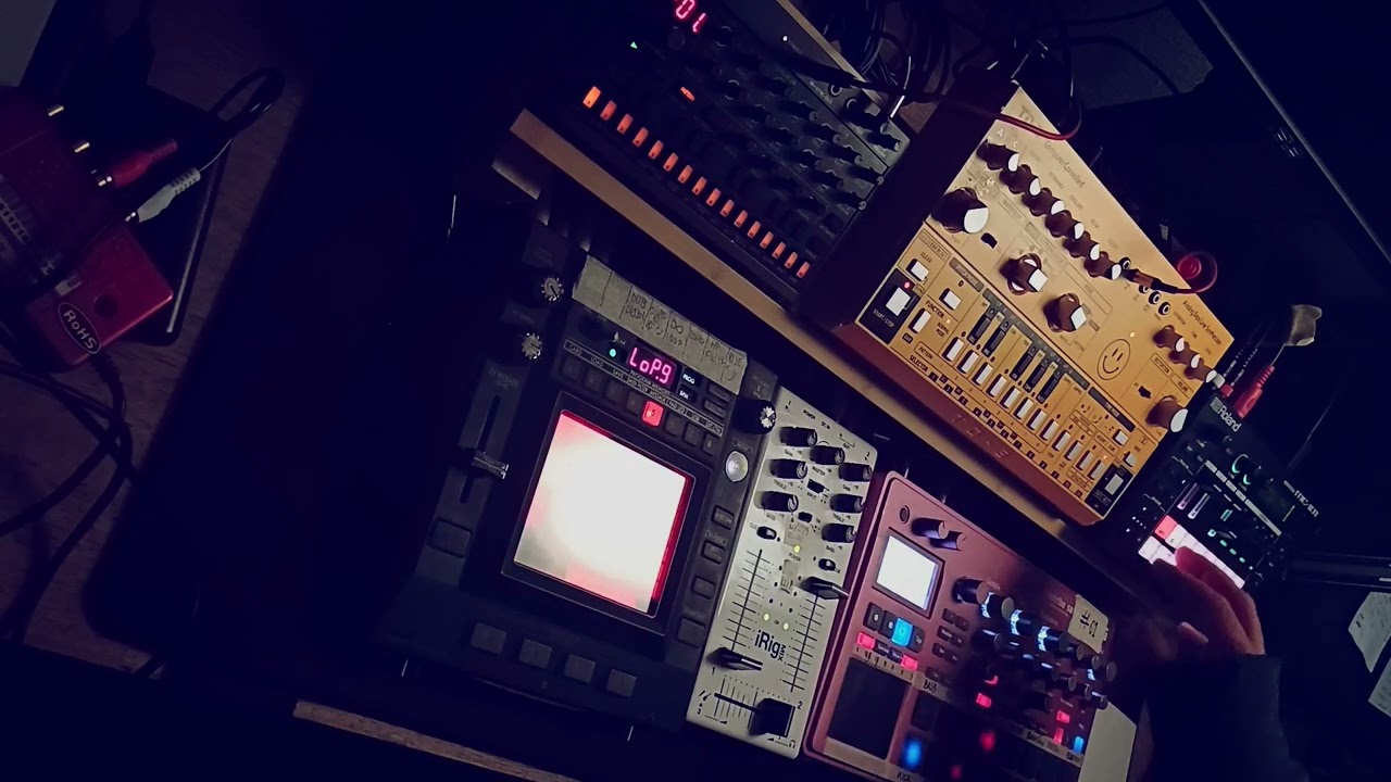 Psychedelic Dawless Jam - #electribe2 #electribe #behringer #roland #kaosspad #mc101
