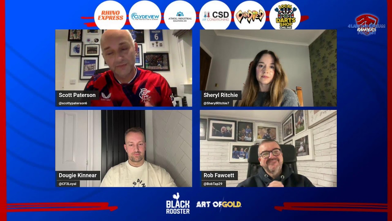 4Lads Rangers Sunday Show - Rohls Rangers roll on...