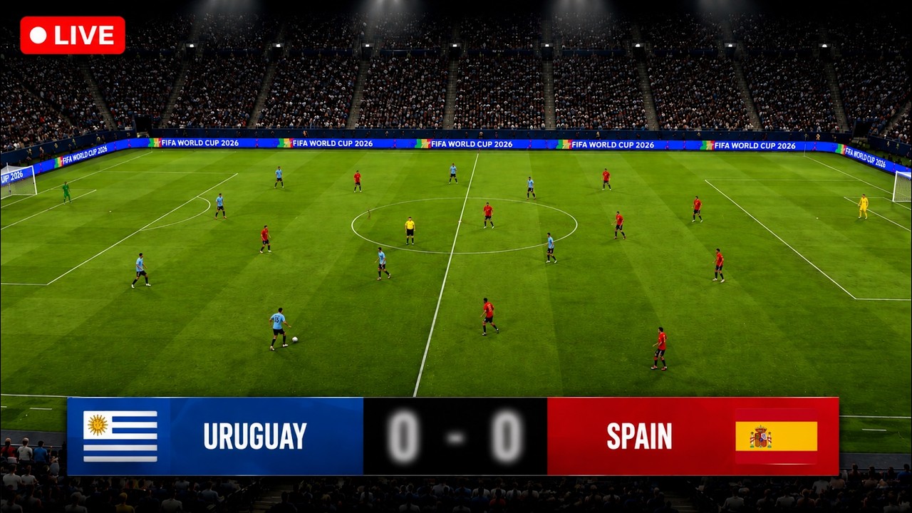 Uruguay vs Spain LIVE | FIFA World Cup 2026 | Spain vs Uruguay Live | URU vs ESP LIVE Match