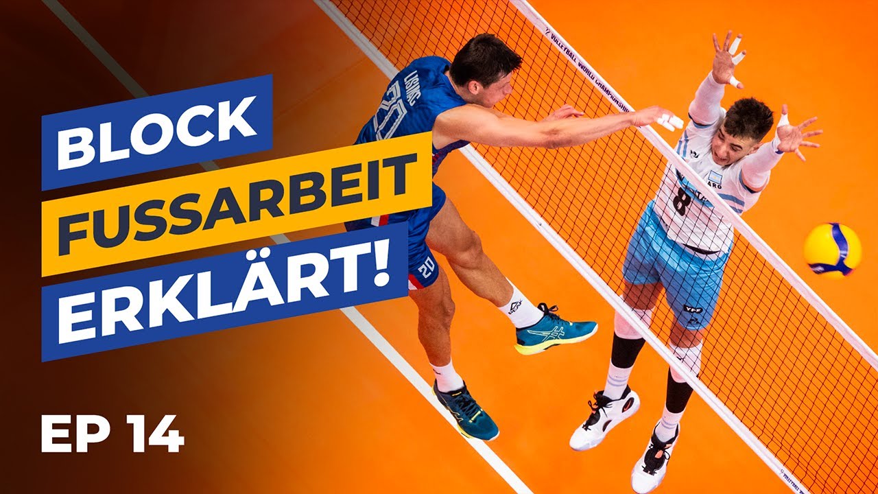 Volleyball-Block Meistern: Fußarbeit und Timing | IVA EP 14