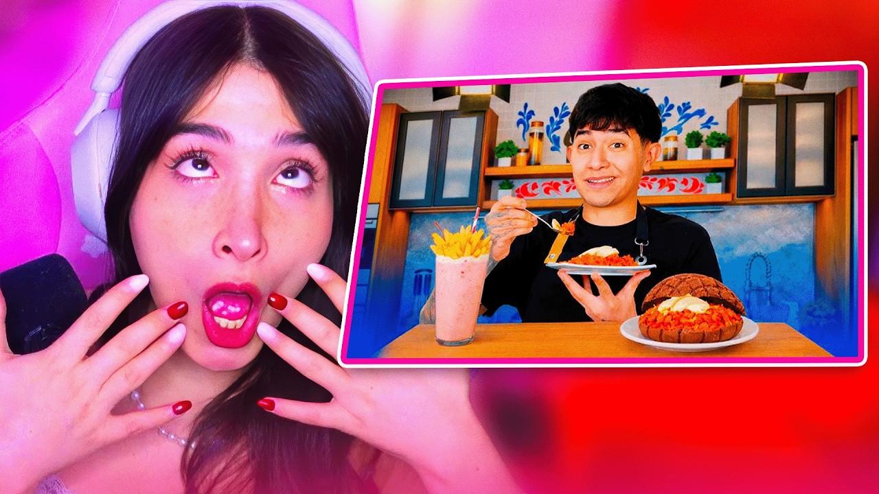 REACCIONANDO A PROBANDO 5 COMBINACIONES EXTRAÑAS DE COMIDA de CHEF EN PROCESO 😋🤤