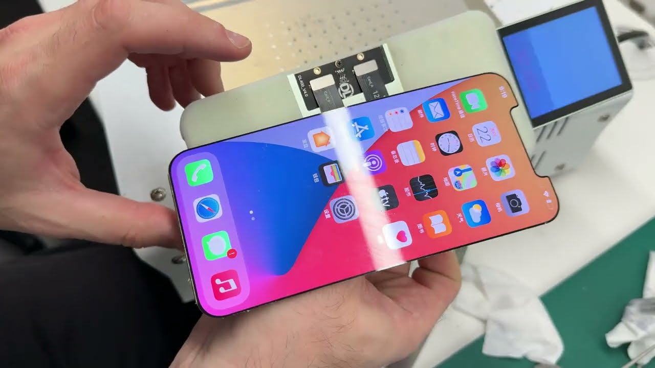 iPhone 12 Pro Max Display nur Glas tauschen | Glass Only Replace | Refurbished | Reparatur
