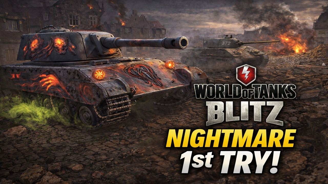 WoT Blitz Nightmare – 1st TRY | Full Gameplay