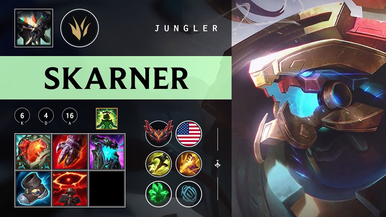 Skarner Jungle vs Rek'Sai - NA Grandmaster Patch 26.01