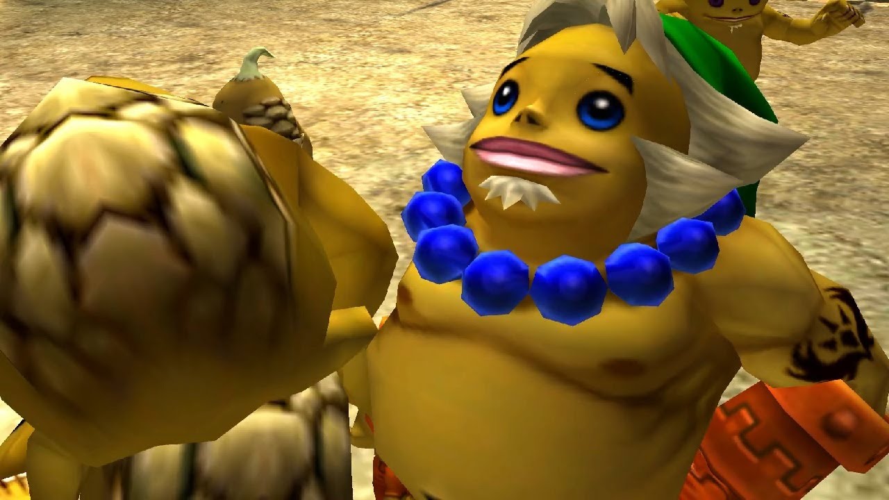 ゼルダの伝説 ムジュラの仮面 3D　ゴロンレースと金剛の剣
