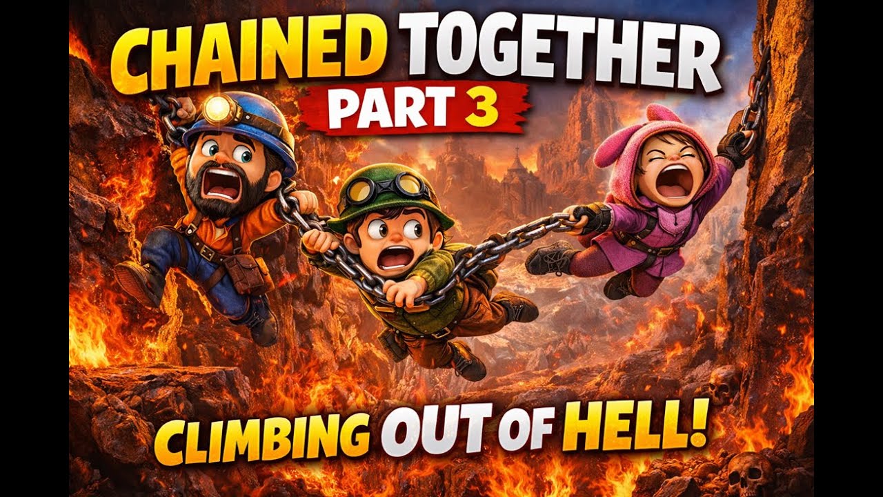One Wrong Jump Ruined Everything 😱 | Chained Together
