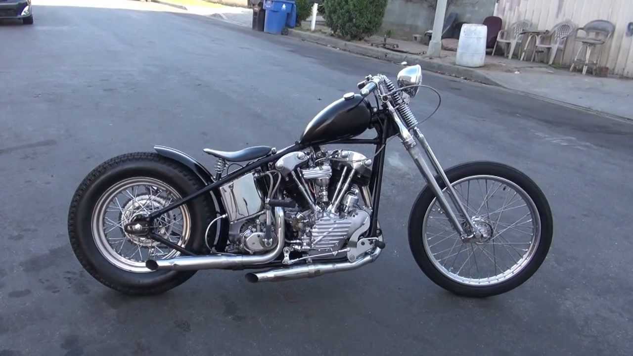 Охота на Харли. 1940 EL Knucklehead Bobber, часть 1