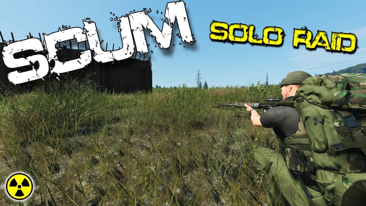 The Best Way To Get A Vehicle in SCUM!! SOLO RAID!!