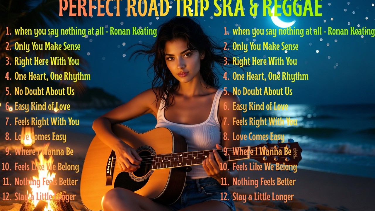 Relaxing Reggae Music 🎵 Coffee Shop Background Playlist - when you say nothing at all -Ronan Keating