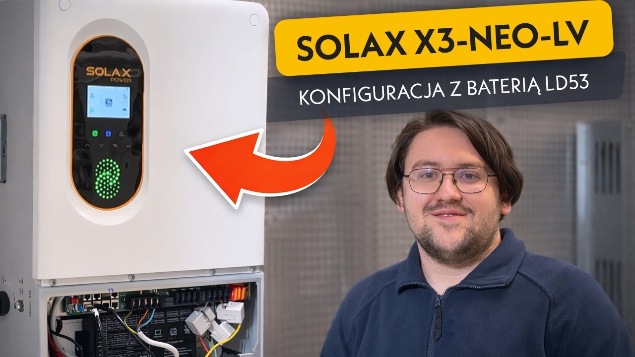 Konfiguracja SolaX X3-NEO LV+ LD53🧑‍🔧