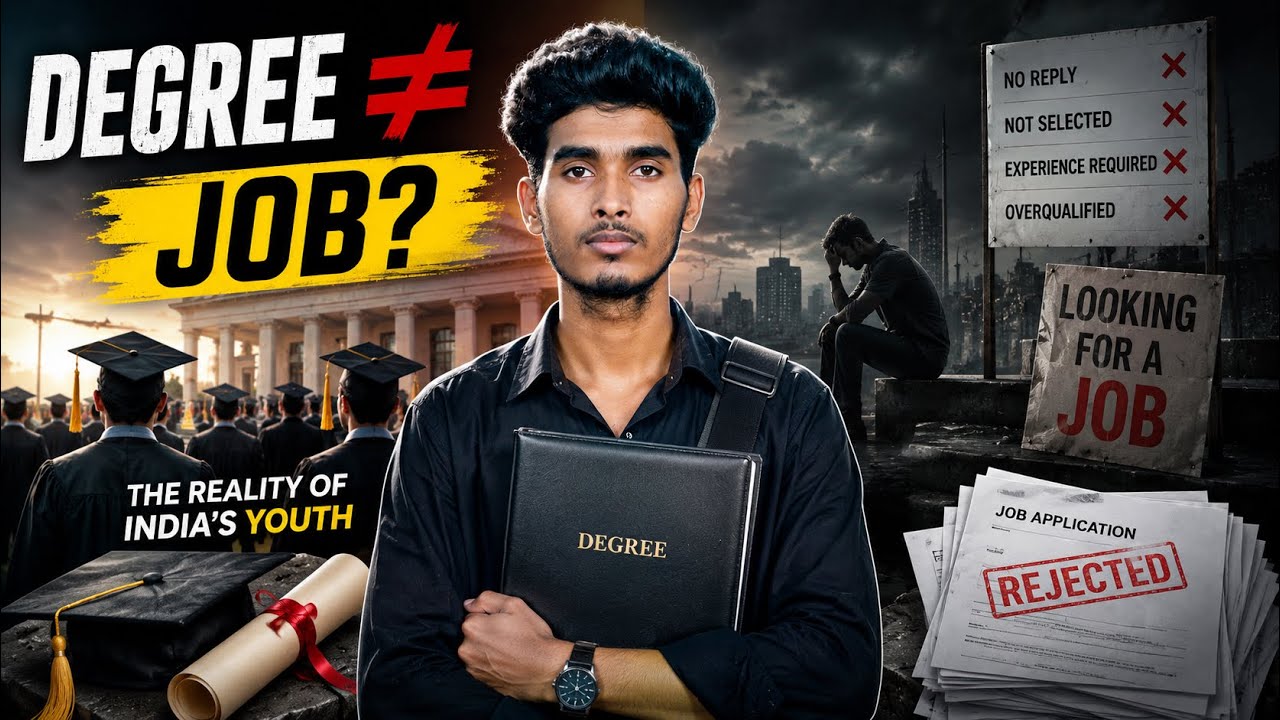 India&rsquo;s Youth Are Educated&hellip; But Where Are the Jobs? | The Unemployment Reality
