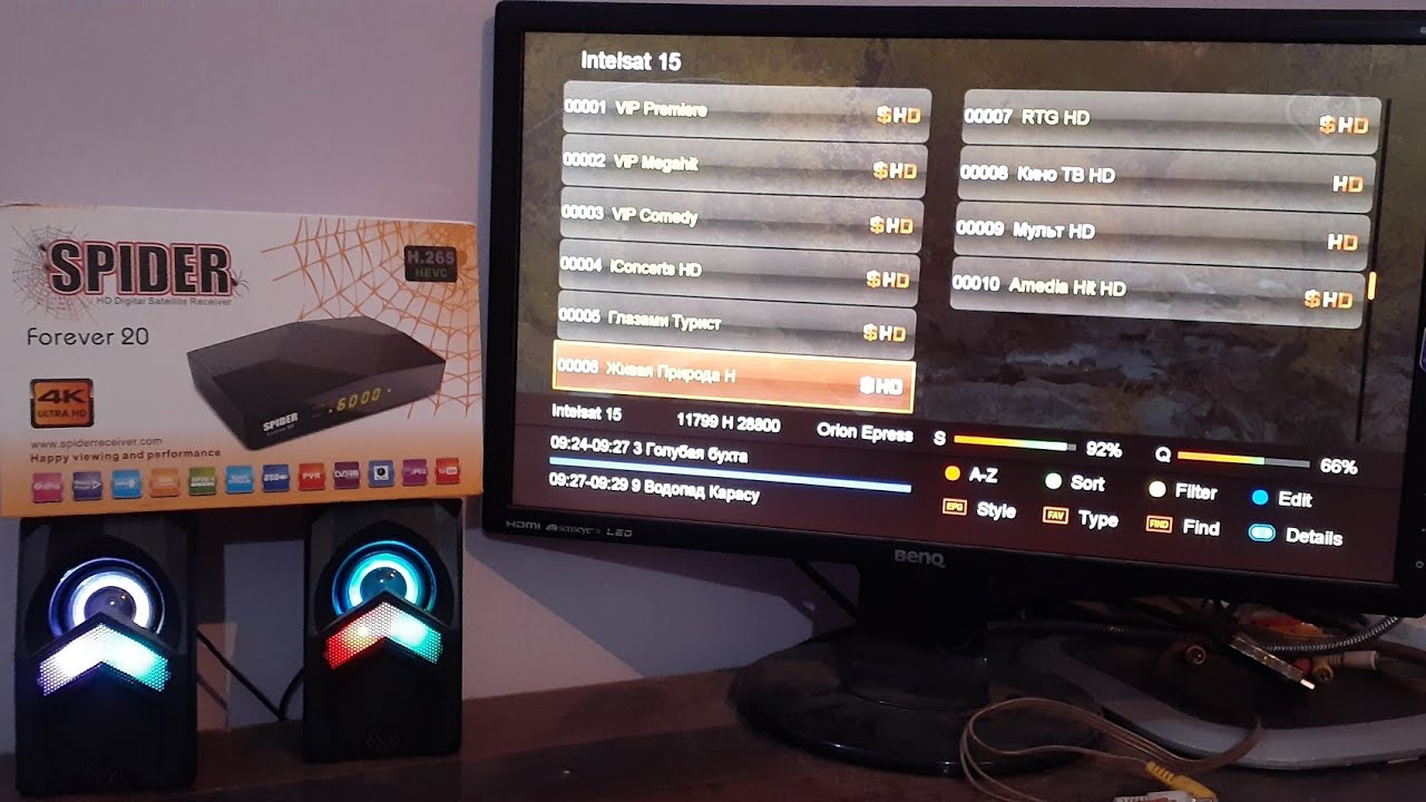 Spider Forever 20 4K Receiver Unboxing & Latest Softwear Update (+923127201080)
