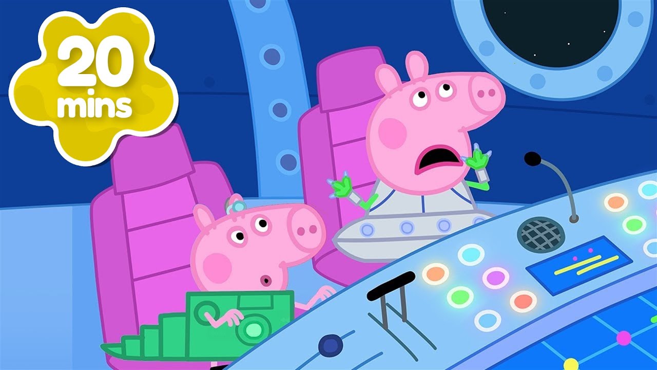 Peppa & George Ride to SPACE 🚀 BRAND NEW Peppa Pig Tales Episodes | 20 Minutes