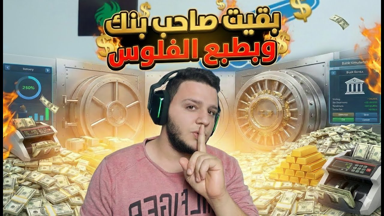 فتحت بنك خاص بيا وبدأت أطبع فلوس 💰 | محاكي البنك