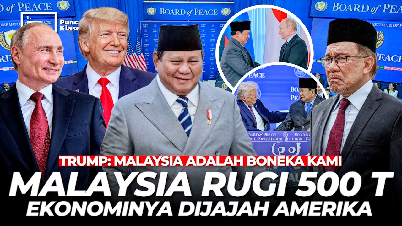 Prabowo Kasih Paham Malaysia! “Begini Cara Menaklukkan Trump” RI Banjir Investasi dari Rusia Amerika