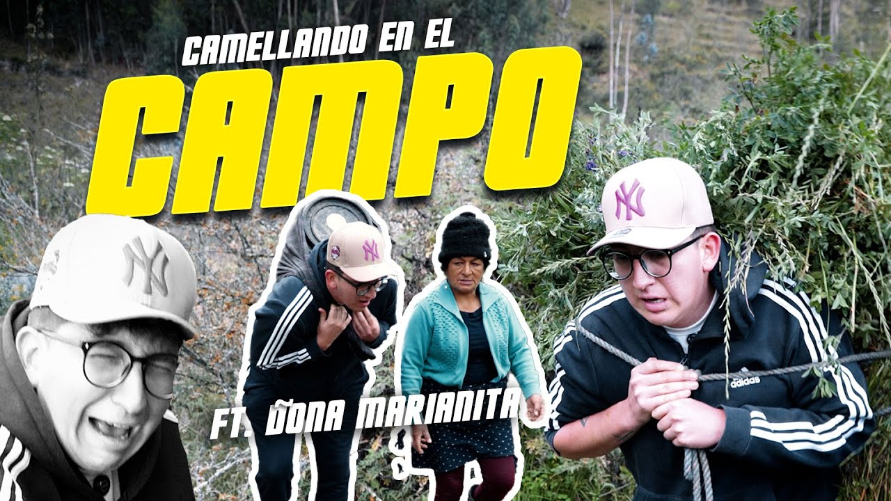 👨🏻‍🌾CAMELLANDO en el CAMPO 🌿Ft. DOÑA MARIANITA 😱  | Jeffer Valdiviezo