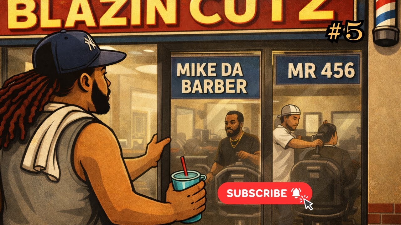 #5 Tough Conversations:  BLAZIN CUTZ w Mike Da Barber & Mr 456 