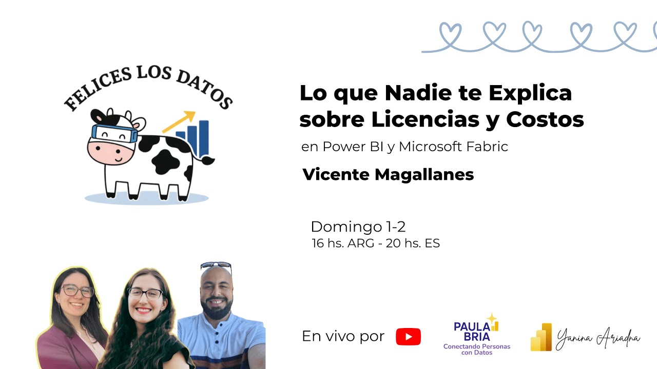 Felices los Datos: Lo que Nadie te Explica sobre Licencias y Costos | Vicente Magallanes