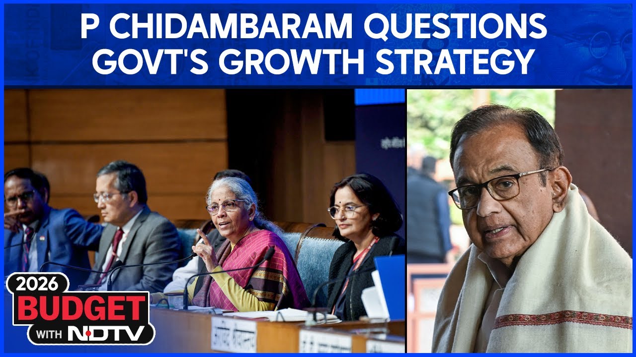 Union Budget 2026 | 'Manufacturing At 15%': P Chidambaram Questions Govt's Growth Strategy
