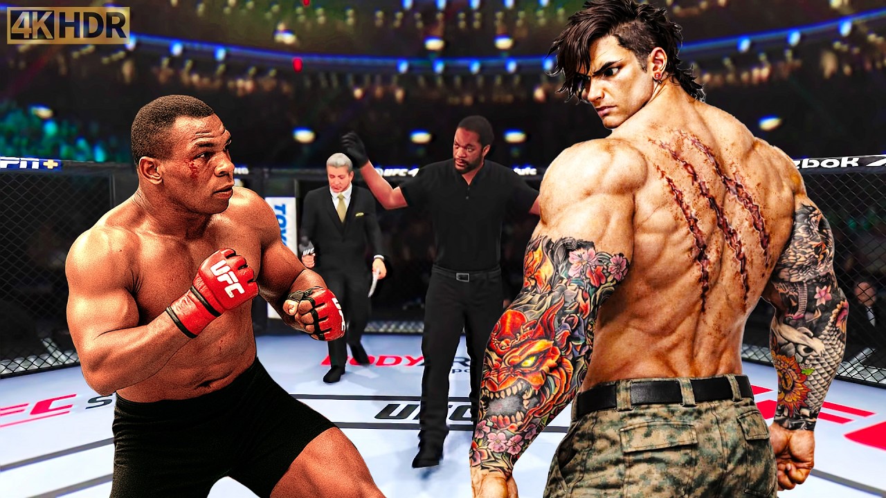 TRUE Mike Tyson vs. Scar Back | EA Sports UFC 5